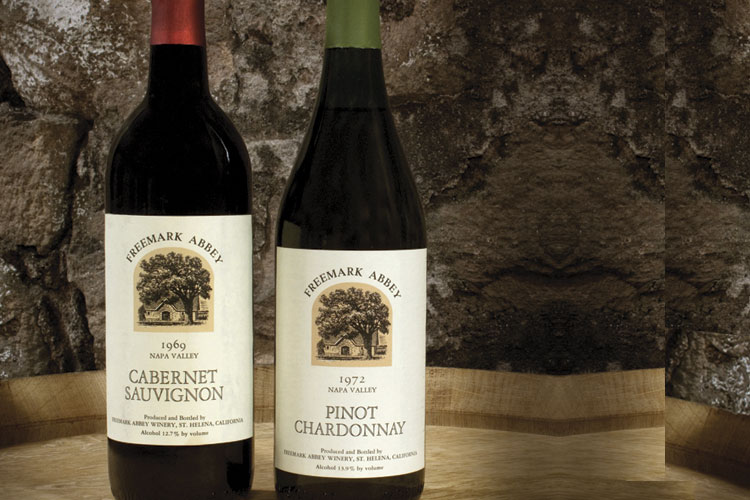 Two of Freemark Abbey's Historic Wines