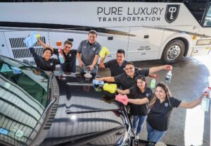 pure luxury cleaning crew